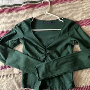 Brandy melville green top